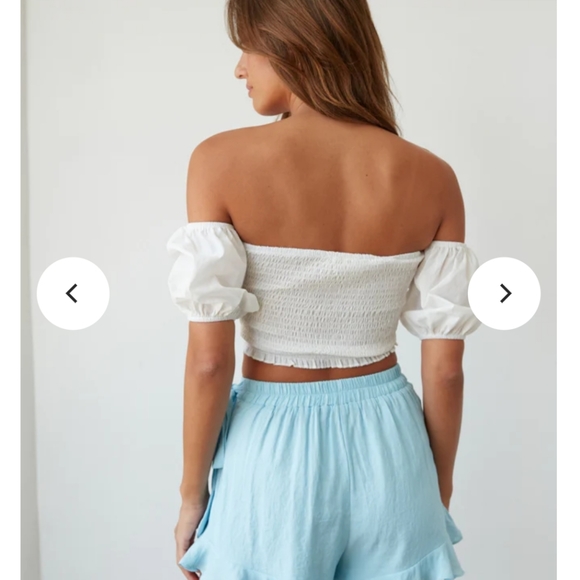 American Threads Light Blue Ruffle Skort - Picture 3 of 15